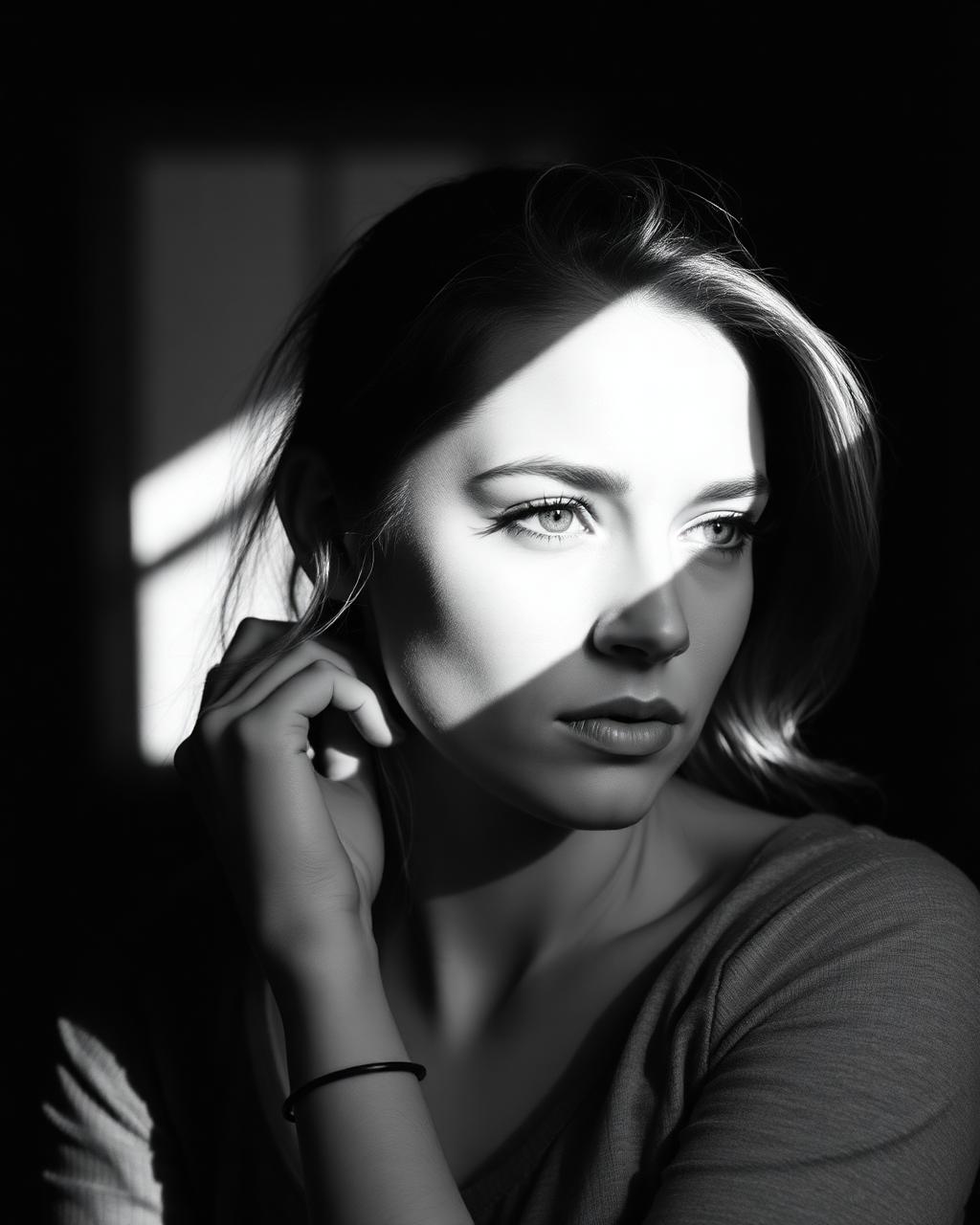 Portrait in window light